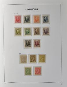 1852/1987, zeer mooie verzameling redelijk volledig, incl Back of the Book, in 2 Davoalbums, zm (Yv € +/- 6.200)
