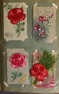 Diverse, zeer mooie samenstelling w.o. katjes, Sinterklaas, geborduurde, enz. (296 stuks)