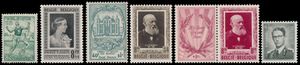1950/2002 Quasi volledige verzameling in 3 Davo albums, overwegend **, ook Ieper en Spontin fosfor papier, SLX 5, HK groen + grijs, 2483 HK, NA 4, enz., zm