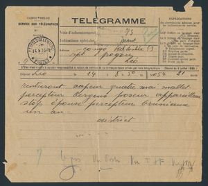 1909/1984, accumulation in plastic sleeve, telegrams, postcards, covers, documents, full sheet, full sets, mainly Belgian Congo, to be checked, f/to be checked