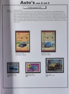 AUTO'S : Très belle collection dans 4 Davo's (par marque de voiture), idéal pour commencer une collection, tb.