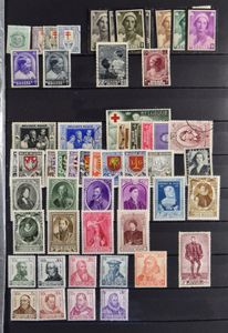 1925/1996 Voorraad vooral nominaal in 2 insteekboeken, blokken, boekjes, vellen, zm/m/ntz