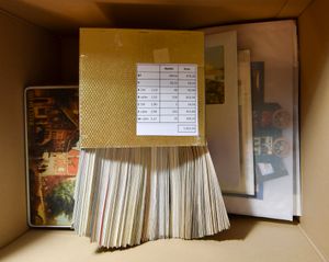 1968/2023 Samenstelling in postfolders, omslagen, presentatiekaarten, zm/m (Frankeerwaarde: €1.921)