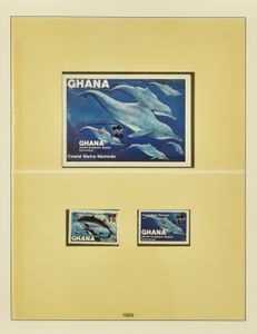 1957/1988 Collection dans 3 albums Lindner avec beaucoup de feuilles, grand nombre de séries et de blocs, tb 