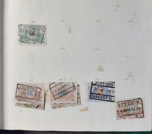 Various countries, accumulation in 6 albums, including Switzerland (service), Italy, Belgium, Belg. Congo, Austria, Scandinavia, Danzig, Spain, Gr Britain, France, Russia, China, Japan, vf/f/to be checked.