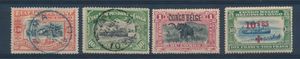 1886/1960 Collection in 1 stockbook of the independent state of the Congo and the Belgian Congo, well-documented, very complete including the 8 