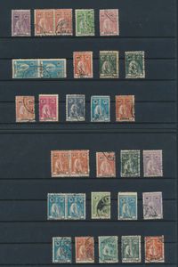 Angola 1894/1962,  samenstelling van 11 poststukken en 70 zegels (gestempeld), mooie frankeringen, zm/m/ntz