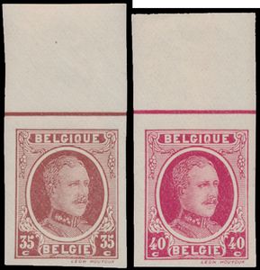 N° 190/202, volledige set van 11 waarden ongetand en **, zm (OBP € 325)