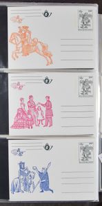 1971/2004 Verzameling in album, w.o. Belgica '72, Pausbezoek, metro (2x),  43x zonder waarde, zm