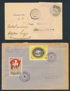 1909/1940 Samenstelling militaire post (55 ex.), zm/m