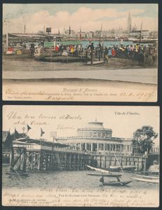 Het oude Kursaal (4 stuks)