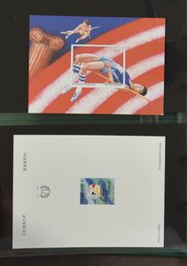 1995/2018 Verzameling in ringband, w.o. NA 4, Buzin, + enkele zwart-wit velletjes, zm (OBP €724)
