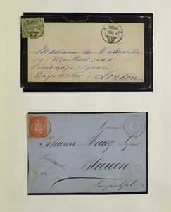 1850/1969 Mooie verzameling in album vanaf Rayons met interessant gedeelte klassiek (Strubeli, Zittende- en Staande Helvetia), Pro Juventute vanaf 1913, PAX reeks *, ook wat brieven, zm/m/ntz
