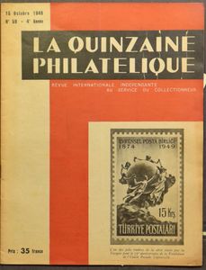 Samenstelling van 16 boeken, w.o. 7x Philatéliste Belge (1936-1978, Kohl Briefmarken Handbuch I/V, etc., zie foto website