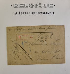 Een kleine geschiedenis van de aangetekende brief in België, zm/m