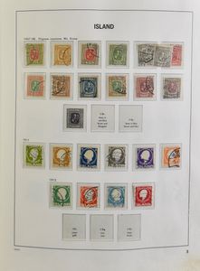 1876/2006 Verzameling in Davo album en voorraad in 2 insteekboeken, meest gestempeld, zm/m/ntz