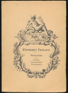 République Française (insteekboekje); ingebonden/gelijmd; zachte kaft; in redelijke staat