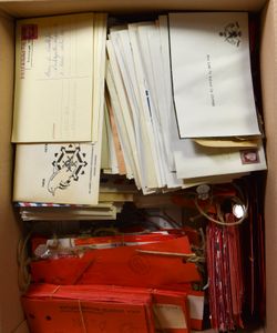Militaire post, labels, enz., moderne periode, zm/m