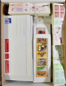 Vanaf jaren '60/1996, voorraad boekjes, zegels, BK, blokken, zm