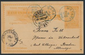 1898/1963 A collection of around forty letters and postcards from the Belgian Congo and from Belgium to the Congo, including first flights, first-day covers, registered items, etc., vf/f