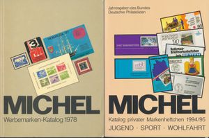 Samenstelling van 2 catalogi Michel, 