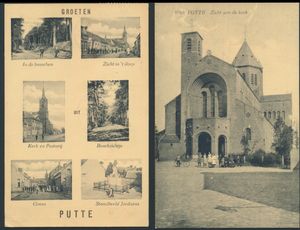 Putte (bij grens), alle Hoelen (n° 4188, 8768, 8157 en 1 zonder) (Totaal: 4 stuks)