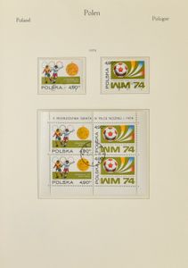 1945/1985 Collection consisting mainly of complete sets and souvenir sheets in 8 ring binders, very fine