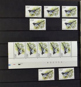 Mooie samenstelling gesorteerd op waarde, niet nagezien op mogelijke variëteiten, zm (Frankeerwaarde: +/-€425)
