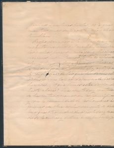 1866 Brief geschreven door J.M. Gutiérrez de Estrada, (17 october 1800 - 17 may 1867), was een Mexicaans conservatieve diplomaat, minister en senator, vertaling (Frans) aanwezig, 
zeer leuk historisch document, dd. 22 september 1866, heeft wat geleden, zm/m
