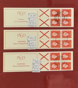 1965/1998 Mooie verzameling gestempelde boekjes in album met diverse betere w.o. 