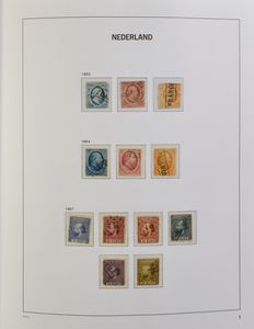 1852/2007 Verzameling in 3 Davo albums, vanaf klassiek (meest gestempeld), later **/*, begin met n° 1/29 op het oog volledig vanaf 1925, zm/m/ntz