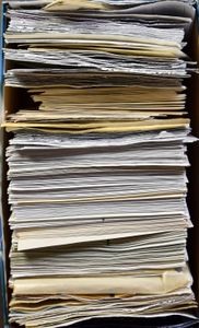 Jaren '60, '70 en '80, voorraad in omslagen, diverse uitgiften, zm/m/ntz