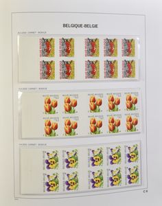 1849/2001 Verzameling in 5 Davo albums, klassiek in gemengde kwaliteit, Kepie *, quasi volledig vanaf 1958, nominaal met blokken en boekjes, zm/m/ntz