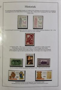 1928/2005 Abdijen, uitgebreide verzameling in ringklasseur en map, waarbij zegels, brieven, ZK, w.o. betere stempels, Grote Orval **/*, Mouwstrepen (op brief), enz., zm/m