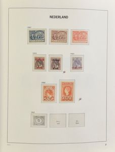 1852/2000 Verzameling in Davo albums met veel postfris w.o. voor 1955, Legioenblokken ** w.o. 403B met plaatfout, zm/m
