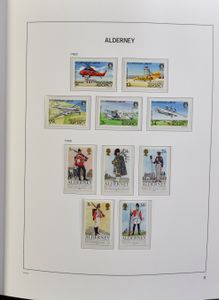 1983/2021 Verzameling in Davo album, boordevol mooi thema, zm