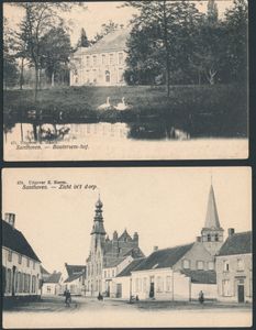 Zandhoven, w.o. 2 Hoelen en 2 uitgeverij E. Masen (Totaal: 4 stuks)