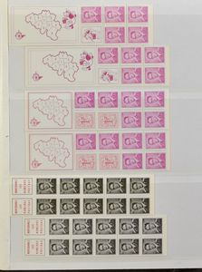1969/2009 Voorraad boekjes in insteekboek (BEF niet geteld), zm (Frankeerwaarde: €759,90)