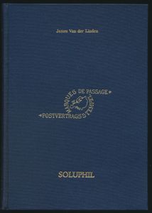 Marques de passage, postvertragstempel + supplément; James van der Linden; 1993; gedrukt; ingebonden/gelijmd; Frans; 336pag.; harde kaft; in zeer goede staat