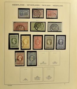 1867/2001 Verzameling in 2 albums en 1 insteekboek, waarbij volledige reeksen, zm/m/ntz