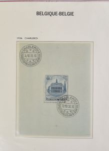 1918/2007 Samenstelling diverse uitgiften in 2 insteekboeken, 1 map en 1 album, w.o. blokken, Erinnofilie, NA, plaatnummers, zm/m