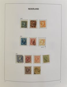 1852/1985 Verzameling in 2 Davo albums, behoorlijk gevuld met veel reeksen (* of gestempeld), zm/m/ntz