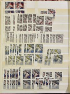 Vignetten, Julen uitgebreide voorraad in 5 boeken met mooi thema, Jamboree, voorraadboek Denemarken Jule met veel variëteiten, proeven, enorme hoeveelheid, zm/m