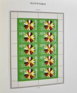 1939/2008 Zeer mooie verzameling in 2 klembanden met veel kleinbogen incl. Mi. n° 2/22, wat extra's zoals ongetand, prachtig thema, zm
