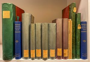Kataloge/Zeitschriften, Zusammenstellung von 21 Stücken, darunter Revue Philatelique, Williame usw., siehe Fotos auf der Website