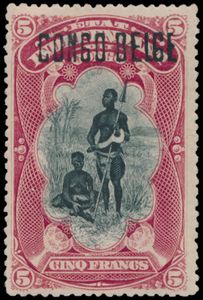 N° 30L/32L, 34L/36L + 38L, 7 values from the set with the local overprint 