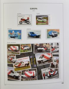 2010/2016 Verzameling in 2 Davo albums, zm 