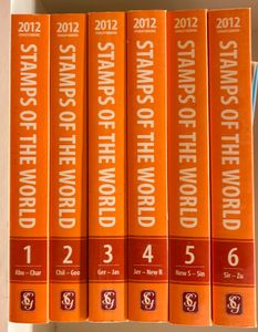 Stanley Gibbons, Catalogus, Stamps of the world in 6 delen, 2012