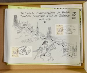 N° 2350 HK (10x), 2350 HK s1 (5x) en 2350 HK s2 (5x), 