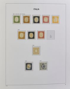 1862/1947 Mooie verzameling in Davo album met veel betere zegels, w.o. Yv. n° 23 **, 37 gestempeld (stempel na te zien), 1910 Garibaldi, 1922 Trieste *, luchtpost w.o. 1930 *, 1933 triptieken, zoals gebruikelijk diverse zegels met getinte gom, zm/m (Hoge cataloguswaarde)